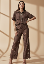 Cargue la imagen en el visor de la galería,Conjunto de camisa e pantalonas BROWNIE
