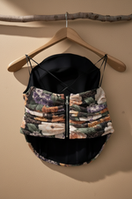Cargue la imagen en el visor de la galería,Corpete floral - costas v2
