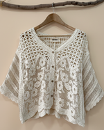 Cargue la imagen en el visor de la galería,Crochet top frente
