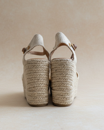 Carregar imagem no visualizador da galeria, Espadrille crochet - vista traseira
