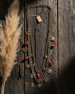 Chargez l'image dans la visionneuse de la galerie,Flat lay do colar coral
