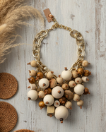 Chargez l'image dans la visionneuse de la galerie,Flat lay vertical do colar com elementos Bali
