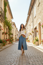 Carregar imagem no visualizador da galeria, Camisola de malha c/ aplicações SPRING
