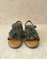 Carregar imagem no visualizador da galeria, Fringe khaki frente cima
