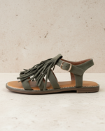 Carregar imagem no visualizador da galeria, Fringe khaki lateral
