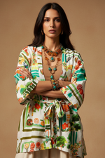Carregar imagem no visualizador da galeria, Kimono modelo frente
