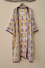 Carica l'immagine nel visualizzatore della galleria,Kimono paisley frente
