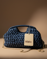 Cargue la imagen en el visor de la galería,Mala azul marinho Naftalina - Vista frontal
