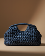 Cargue la imagen en el visor de la galería,Mala azul marinho Naftalina - Vista traseira
