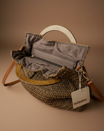 Carregar imagem no visualizador da galeria, Mala castanha interior
