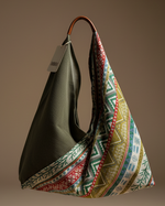 Carregar imagem no visualizador da galeria, Mala reversível verde vista frontal
