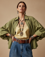 Carregar imagem no visualizador da galeria, Camisa estilo bomber CLOVER
