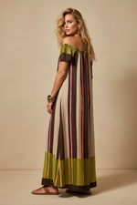 Carica l'immagine nel visualizzatore della galleria,Modelo costas - Vestido riscas
