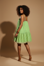 Cargue la imagen en el visor de la galería,Modelo mulata - vestido chevron mini costas
