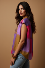 Carica l'immagine nel visualizzatore della galleria,Modelo Naftalina - Camisa bordada frente
