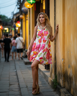 Cargue la imagen en el visor de la galería,Naftalina Vestido Hoi An - Encostada
