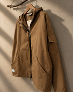 Carregar imagem no visualizador da galeria, Parka Camel - Lateral

