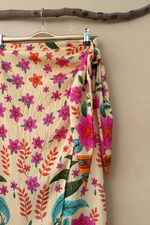 Cargue la imagen en el visor de la galería,Saia Maxi Floral - Detalhe Nó
