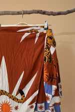 Carica l'immagine nel visualizzatore della galleria,Saia Pareo Tigre - Detalhe

