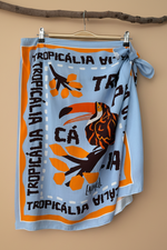 Cargue la imagen en el visor de la galería,Saia Tropicália - frente com nó
