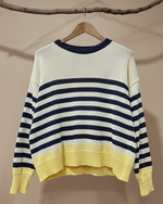 Load image in the gallery viewer,Sweater front view with beige studio background
