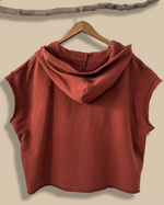 Carregar imagem no visualizador da galeria, Sweatshirt terracota — costas
