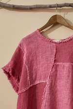 Carica l'immagine nel visualizzatore della galleria,Túnica rosa detalhe - fundo estúdio

