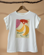 Chargez l'image dans la visionneuse de la galerie,T-shirt Banana Vibes com fundo de estúdio bege - frontal

