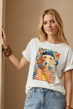 Carica l'immagine nel visualizzatore della galleria,T-shirt cão modelo — frente
