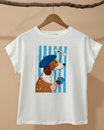 Chargez l'image dans la visionneuse de la galerie,T-shirt cãozinho frente
