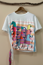 Carica l'immagine nel visualizzatore della galleria,T-shirt cavalinhos frente
