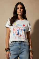 Carica l'immagine nel visualizzatore della galleria,T-shirt Italian Summer modelo frente v3
