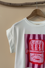 Cargue la imagen en el visor de la galería,T-shirt Sardines — Foto 2 (detalhe)
