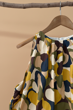 Carregar imagem no visualizador da galeria, Top abalonado verde/amarelo - detalhe
