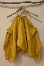 Carregar imagem no visualizador da galeria, Top amarelo mostarda - frente

