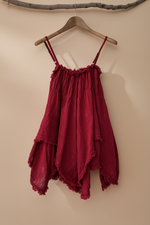 Carregar imagem no visualizador da galeria, Top Boho Vermelho - Frente

