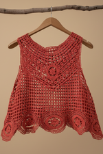 Carregar imagem no visualizador da galeria, Top crochet costas
