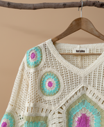 Chargez l'image dans la visionneuse de la galerie,Top crochet - detalhe etiqueta Naftalina
