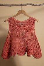 Carregar imagem no visualizador da galeria, Top crochet frente

