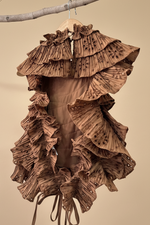Carica l'immagine nel visualizzatore della galleria,Top folhos detalhe costas
