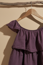 Carregar imagem no visualizador da galeria, Top Prune Folhos — Detalhe
