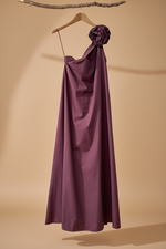 Carregar imagem no visualizador da galeria, Vestido Bordô - Foto 1
