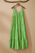 Chargez l'image dans la visionneuse de la galerie,Vestido chevron bordado - costas
