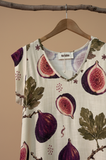 Carregar imagem no visualizador da galeria, Vestido figos detalhe
