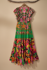 Cargue la imagen en el visor de la galería,Vestido floral tiers

