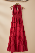 Carregar imagem no visualizador da galeria, Vestido Halter — Frente Cabide
