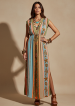Load image in the gallery viewer,Vestido KEHLANI modelo frente
