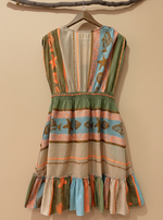 Carregar imagem no visualizador da galeria, Vestido Marine costas fundo bege
