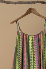 Carregar imagem no visualizador da galeria, Vestido maxi fundo bege 2
