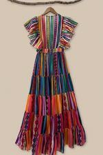 Carica l'immagine nel visualizzatore della galleria,Vestido multicolor - costas
